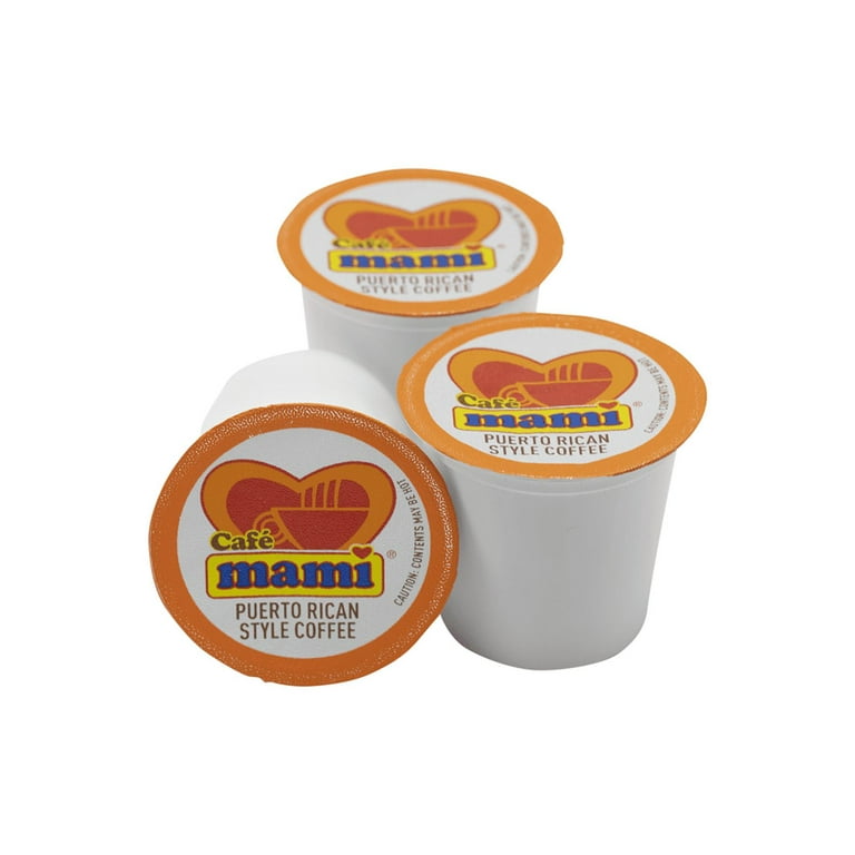 Cafe Mami Puerto Rican Style Medium Roast Coffee K-Cups 12 Count