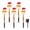 D, variant on Kbndieu Solar Christmas Lights Decorations Outdoor, Christmas String Light with 5 Stakes Lights, Waterproof Solar Powered Pathway Lights for Lawn Yard Garden Landscape Patio Walkway Decor
