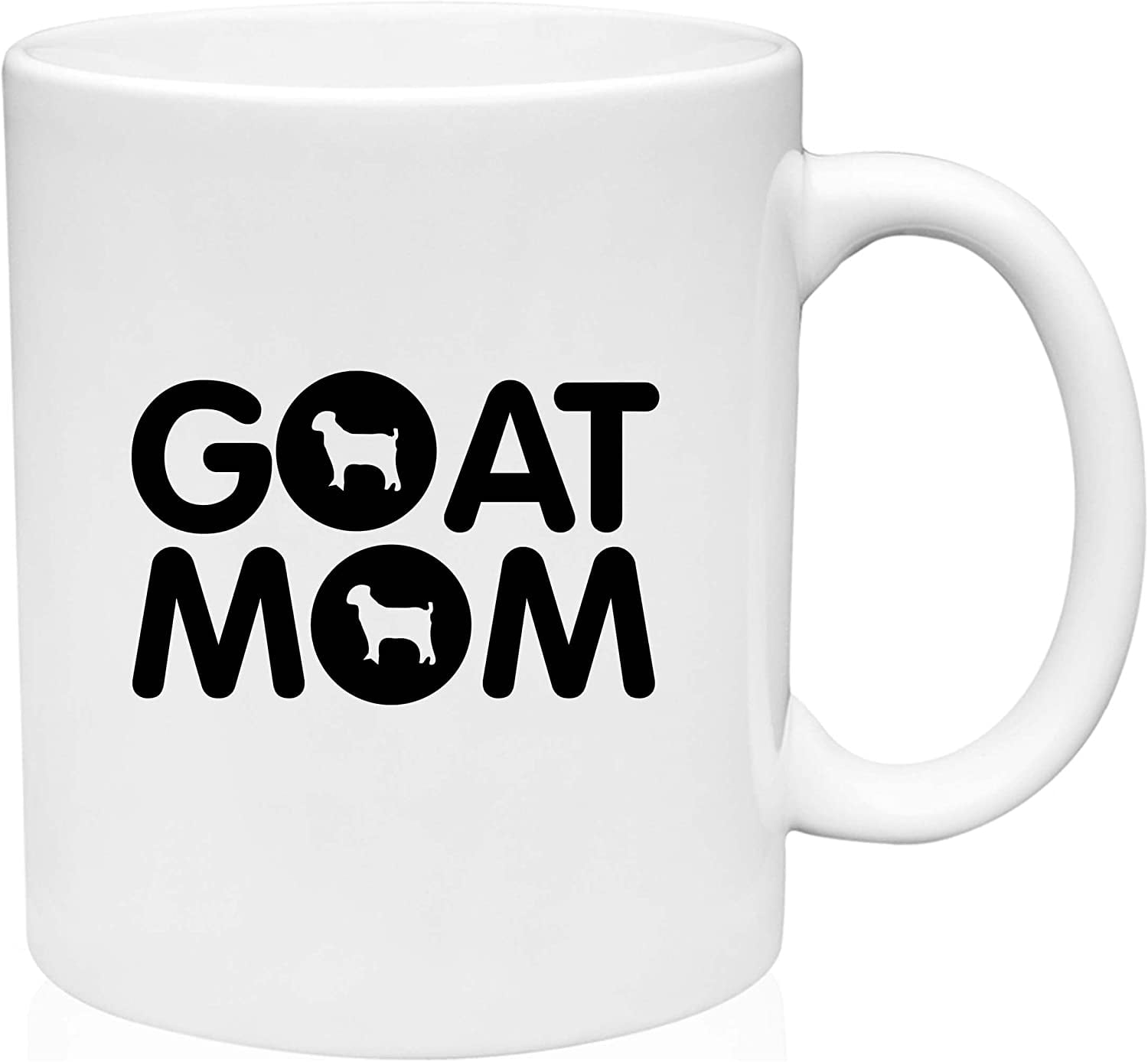 Ransalex Goat Lover Gifts – Tasse à Café « Goat Mom Dad » – Tasse Fantaisie Amusante Pour