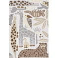 thumbnail image 2 of Nourison Bailey Grey 3'6" x 5'6" Area Rug, Kids, Boys, Girls, Animal, Bed Room, Living Room, Easy Cleaning, Non Shedding, (4' x 6'), 2 of 6