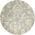 thumbnail image 1 of Radici 4186-1004-GREY 5 ft.3 Round Castle Area Rug - Grey, 1 of 1