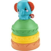 Fisher-Price Stacking Elephant, Infant Stacker Activity Toy For Baby, Ages 6 Months and Older