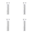 thumbnail image 2 of 8" Rain Gauge Replacement Tube - Clear Outdoor Rain Measurement Tube 8.26 x 2.16 x 1.73 Inches, Cold & Crack Resistant for Garden, Yard, Home Weather Monitoring (4PCS), 2 of 8