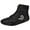 Black, variant on WEAIXIMIUNG White Leather Sneakers Men 11.5 Men's Casual Shoes Korean Version High Top Shoes Round Toe Breathable Daily Dad's Shoes