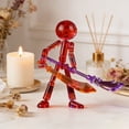 thumbnail image 6 of Multi Jointed Movable Action Figures, Full Body Mechanical Robot Dolls with Accessories, Creative Stop Motion Models for Play and Display, Unfinished DIY Decor and Unique Birthday Gifts, 3.1*4.7in, A, 6 of 7