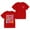 Red, variant on Tiijoy Infant Girls 10Th Birthday Short Sleeve T-Shirt Letter Print T Shirt, Sizes 12-24M