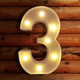 thumbnail image 2 of WRXMIJNHGSA Hangs Under $5 Light Light Standing Plastic Wihte Hanging Letters Letter Warm LED Up Lights Home Decor, 2 of 2