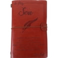 thumbnail image 1 of Schedule Planner Notepad Planning Notebook Leather Journal Book Creative Scrapbook Gift, 1 of 8