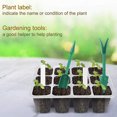 thumbnail image 2 of 3 unids/set bandeja de plántulas con guantes jardín vivero macetas plantas cajas (verde) Likrtyny Para estrenar, 2 of 6