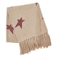 thumbnail image 5 of VHC Brands Gable Primitive Star Woven Throw 50x60, 5 of 5