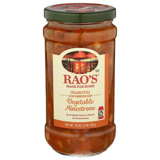  Rao's Homemade Soups Variety Pack of 6 Flavors- Raos Tomato  Basil Soup, Raos Italian Wedding Soup, Raos Chicken Noodle Soup, Raos Pasta  Fagioli Soup, Vegetable Minestrone, and Chicken & Gnocchi