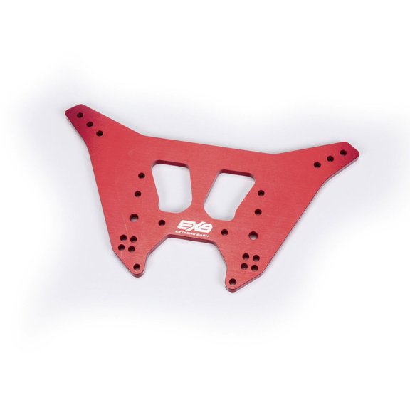 ARRMA Rear Shock Tower CNC 7075 T6 Aluminum L Red ARA320583 Elec Car/Truck Replacement Parts