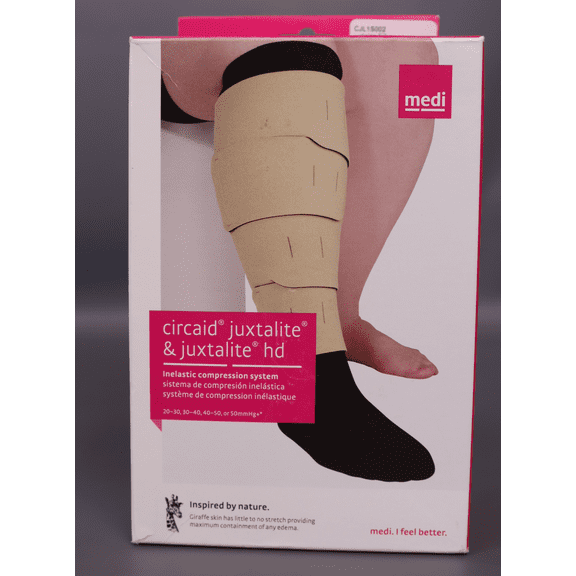 CircAid Juxtalite Lower Leg System Designed for Compression and Easy Use - Medium/Short