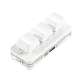 3 Keys Custom Mini Keyboard Copy Paste Cut Select All Enter White ...