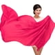 thumbnail image 5 of Bufanda Qarigey de mujer Pañuelo elegante y sedoso Rosa Type3 NO3, 5 of 6