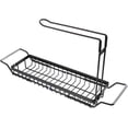 thumbnail image 1 of Escurridor retráctil, cesta para fregadero de cocina, estante telescópico para fregadero, soporte para esponja, estante de secado, estante de acero inoxidable, fregadero montado en la pared, 1 of 5