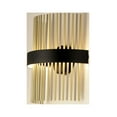 thumbnail image 6 of Et2 E34201 Chimes 15" Tall Led Bathroom Sconce - Black, 6 of 7