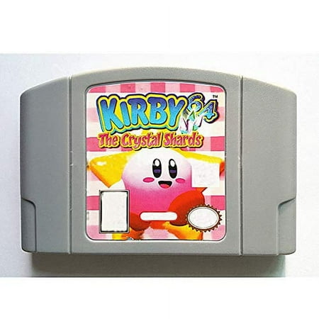 BrotheWiz Nintendo N64 Game Kirby 64 The Crystal Shards English Language for 64 bit USA Version Video Game Cartridge Console