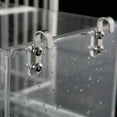 thumbnail image 3 of Transparent Acrylic Bird Bath Box Thickened Hanging Water Bath Tub Bird Supplies Shower Cage Accessory, 3 of 9