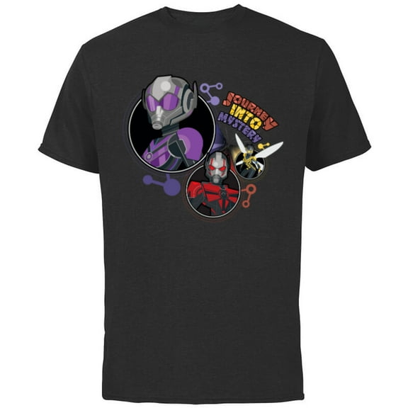 Marvel Ant-Man and the Wasp: Quantumania Journey Mystery - Short Sleeve Cotton T-Shirt for Adults - Customized-Black