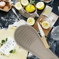 thumbnail image 4 of 1Pc Practical Silicone Spoon Rest Multipurpose Kitchen Utensil Holder (Grey), 4 of 8