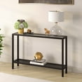 thumbnail image 5 of Evelyn&Zoe Rigan 46" Wide Rectangular Console Table, Blackened Bronze, 5 of 11