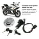 thumbnail image 3 of Bloqueo de Tapa del Tanque de combustible, Aluminio de aluminio de aluminio de aluminio seguro de bloqueo de encendido de encendido para yzf-r3 2015 A 2018, 3 of 7