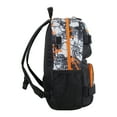 thumbnail image 3 of Eastsport Unisex Dual Strap Skater Backpack, Urban Grid, 3 of 6