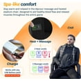 thumbnail image 3 of Alpcour Heated Massage Reclining Stadium Seat with Back Support and Side Pockets, 3 of 9