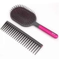 thumbnail image 5 of For Dyson Comb Wide Tooth Air Detangling Hairdressing Rake Hair Styling Massage Sharon Brush Set (2pc) Tool Accessories_Special Gift, 5 of 5