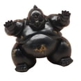 thumbnail image 4 of Figura de luchador de sumo, adorno para mascota de té, detalles realistas, coleccionable decorativo 24 x 16 x 235 cm, 4 of 9