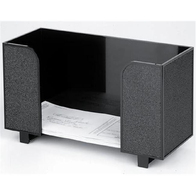 Plastic Deposit Ticket Holder Black