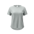 thumbnail image 6 of cocolona Summer Striped Button Pullover Tops for Women Short Sleeve Crew Neck Shirts Loose Casual Blouses, 6 of 7