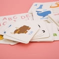 thumbnail image 4 of Educational Card, Cognitive Card Toy Eco Friendly Paper Material 3 Type  For Gift For Above 3 Years Old Green 30pcs Card,Blue 30pcs Card,Pink 56pcs Card, 4 of 8