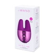 thumbnail image 1 of Le Wand Chrome Double Vibe Mini Vibromasseur en Silicone Rechargeable Cerise Foncée, 1 of 12