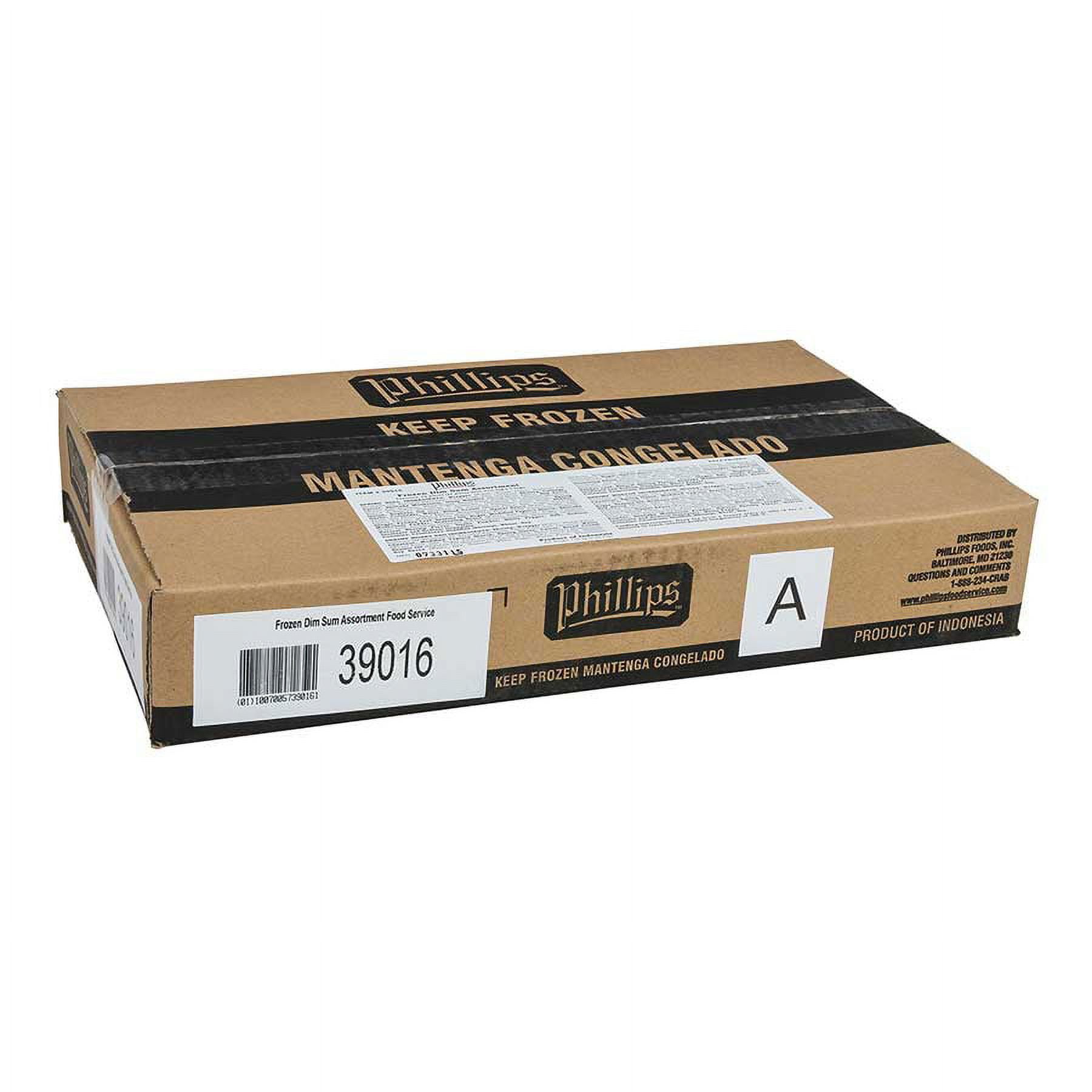 Phillips Frozen Asian Rhythm Assortment Fried Dim Sum - 72 per case.