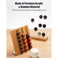thumbnail image 2 of Amdohai Coffee Pod Holder Capsule Rack Holds 18 Capsules Counter Top Coffee Pods Organizer Stand Storage Shelf for Home Cafe Hotel, 2 of 8
