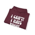 thumbnail image 4 of Rugby player Mom Dad Hoodie, Gifts, Hooded Sweatshirt, 4 of 4