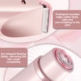 thumbnail image 3 of 2-in-1 Women's Electric Shaver & Trimmer, Rechargeable Facial and Body Hair Remover with Dual Heads, Waterproof Portable Hair Removal Device for Face, Arms and Underarms, 3 of 5
