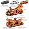 thumbnail image 2 of Coche de juguete EROCK Koenigsegg a escala 1:24 con sonido y luz, blanco, 2 of 6