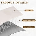 thumbnail image 3 of 1-1/8 Inch x 25ft Wood Veneer Edge Banding, Pre-Glued Flexible White Edging Strips, Iron on with Hot Melt Adhesive Wood Tape for Cabinet Repair and Furniture Restoration, 3 of 7
