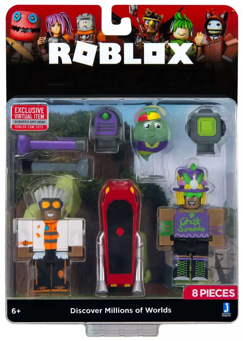 ROBLOX GHOST SIMULATOR LUNA FIGURE NEW BOXED CHARACTER PACK 