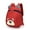 Red, variant on BTEPSGA Cute Bear Small Backpack With Leash Backpack Bag  Mini Size