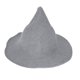 thumbnail image 1 of Gorra de de lana centimétrica, gorro de punto de femenino para / invierno, - Gris claro Colco sombrero de bruja de lana, 1 of 7