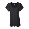 thumbnail image 2 of Bella + Canvas Ladies' Flowy Raglan T-Shirt XL BLACK, 2 of 3