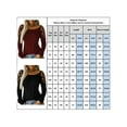 thumbnail image 2 of DYMADE Women Long Sleeve Blouse Hollow Out Hot Diamond Casual T-shirt Top, 2 of 3