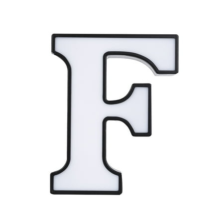 

Home Decoration Wedding Decor Letter Lights Alphabet F Lamp Night Light Letter Modeling White