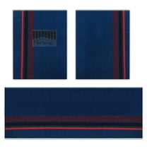 FH Group Universal Fit Heavy Duty DIY Trimmable Car Floor Mats for SUV Van Truck - Blue Striped