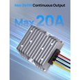 thumbnail image 4 of Convertidor reductor impermeable DC HOUSE 48V a 12V 20A 240W, 4 of 8