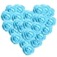 thumbnail image 2 of 100 cabezas de rosa de espuma PE, flores de rosa artificiales para decoración de bodas DIY Azul, 2 of 9